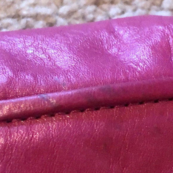 Raspberry Tory Burch Clutch - Picture 8 of 11